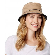 Nine West Mujers Cotton Canvas Bucket Hat One Size Tan New NWT 887661291288 eb-93854407
